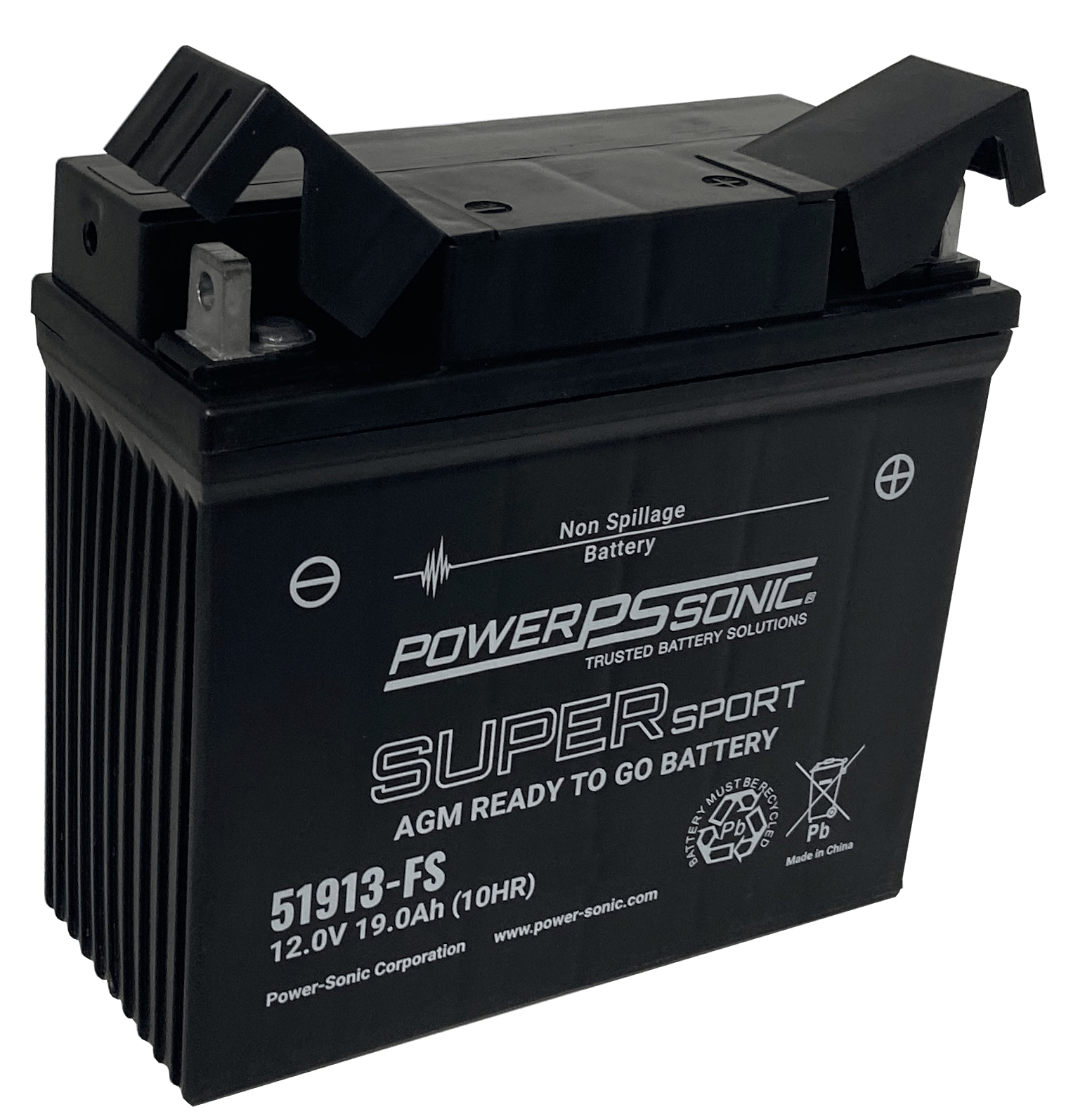 51913-FS - 12V 210CCA Rechargeable SLA Powersports Battery