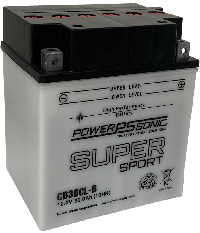 CB30CL-B - 12V 300CCA Rechargeable SLA Powersports Battery