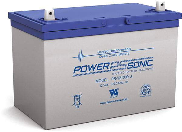 PS-121000 - 12V 100Ah Rechargeable SLA Battery