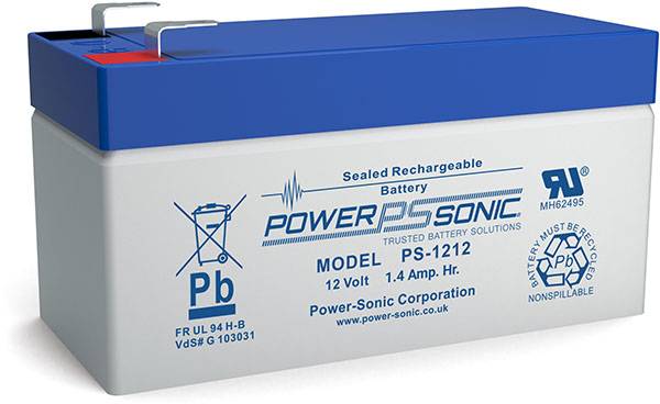 PS-1212 - 12V 1.4Ah Rechargeable SLA Battery
