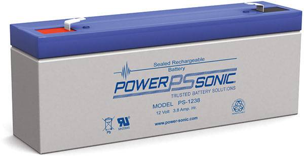 PS-1238 - 12V 3.8Ah Rechargeable SLA Battery