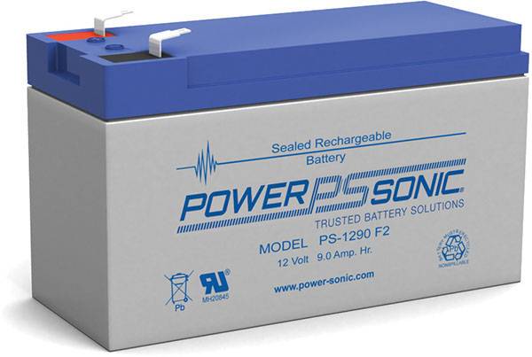 PS-1290 - 12V 9Ah Rechargeable SLA Battery