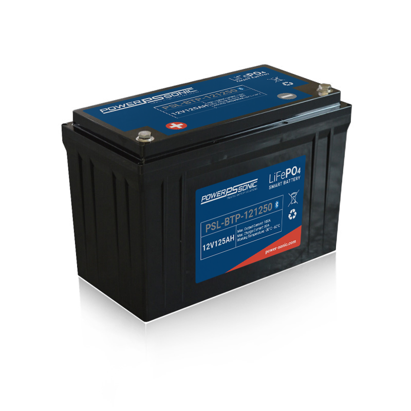PSL-BTP-121250 - 12.8V 125Ah Rechargeable LiFePO4 Battery