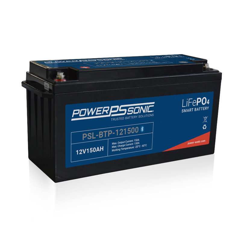 PSL-BTP-121500 - 12.8V 150Ah Rechargeable LiFePO4 Battery