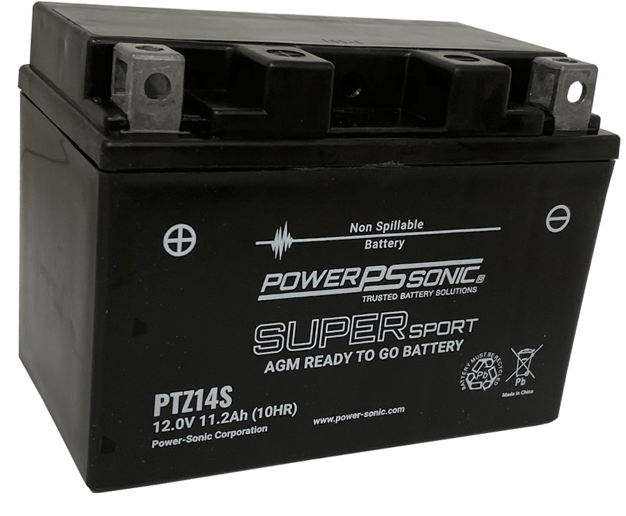 PTZ14S - 12V 220CCA Rechargeable SLA Powersports Battery