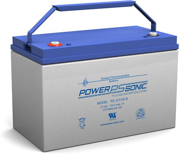 PS-121100 - 12V 107Ah Rechargeable SLA Battery