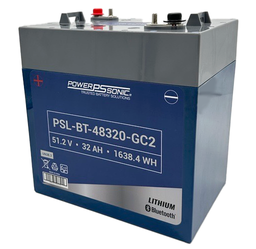 PSL-BT-48320-GC2 - 51.2V 32Ah Rechargeable LiFePO4 Battery