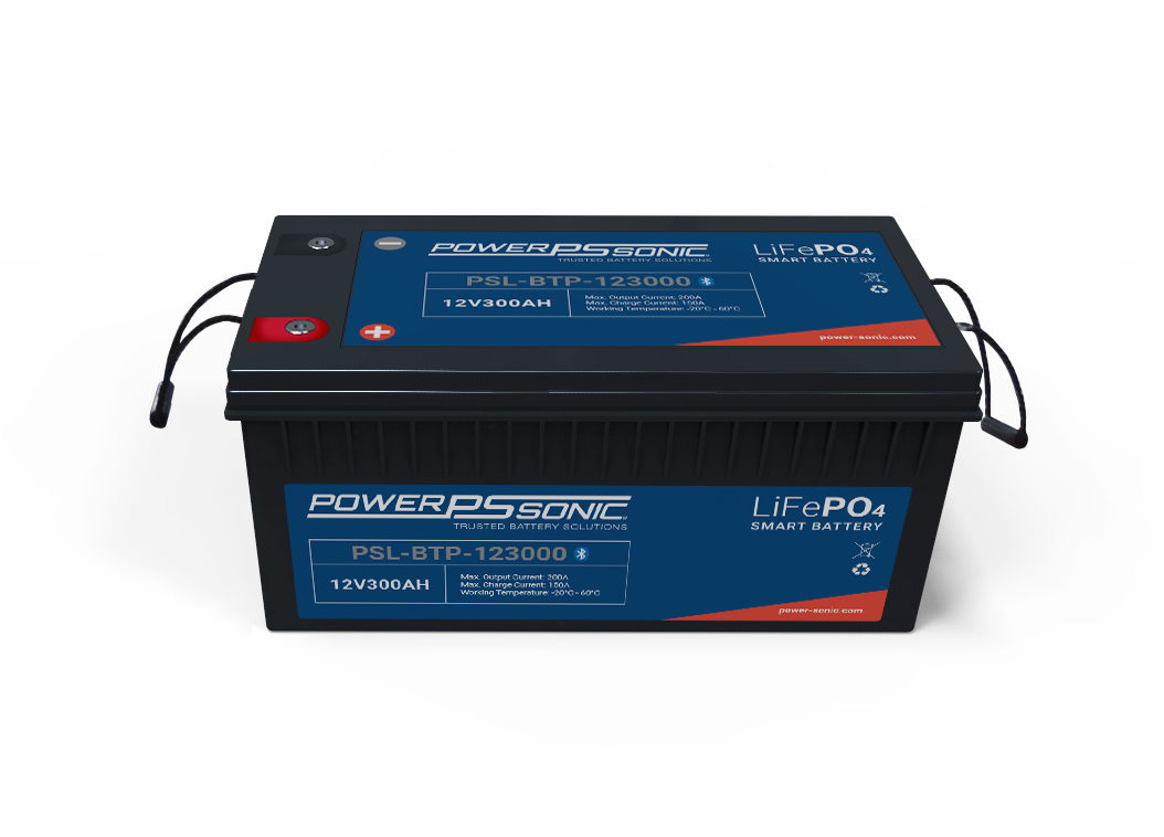 PSL-BTP-123000 - 12.8V 300Ah Rechargeable LiFePO4 Battery