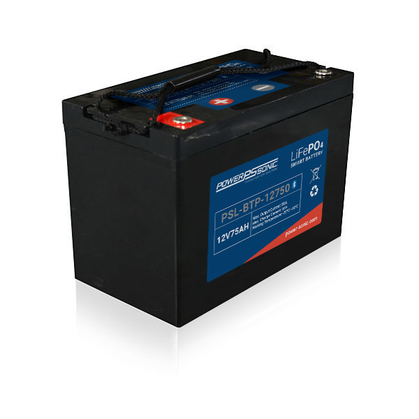 PSL-BTP-12750 - 12.8V 20Ah Rechargeable LiFePO4 Battery