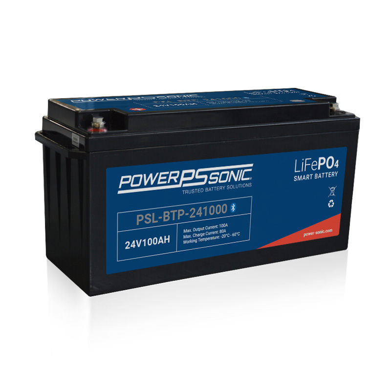 PSL-BTP-241000 - 25.6V 100Ah Rechargeable LiFePO4 Battery